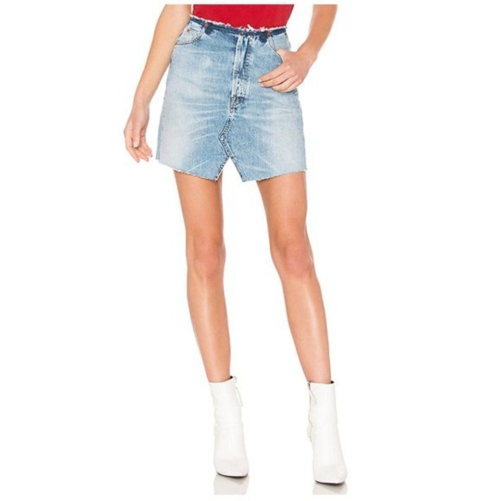 IRO. Jeans Denim Blue DORIS SKIRT size 36/S